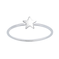 Silver Star Ring - 1684