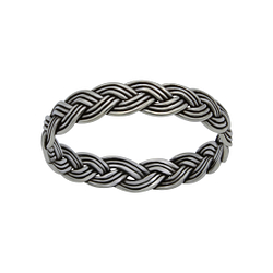 Silver Intertwining Ring - 1692