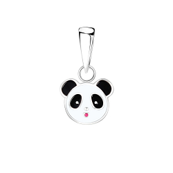 Silver Panda Pendant - 9264