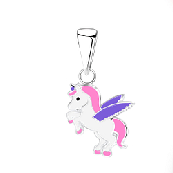 Silver Unicorn Pendant - 1948