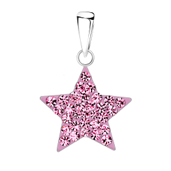 Silver Star Pendant - 2162