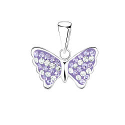 Silver Butterfly Pendant - 2197 Silver Butterfly Pendant - 2197