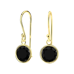 8mm Round Cubic Zirconia Silver Earrings - 2398 8mm Round Cubic Zirconia Silver Earrings - 2398