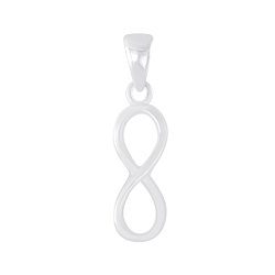 Silver Infinity Pendant - 4194