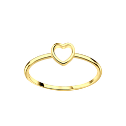 Silver Heart Ring - 6260