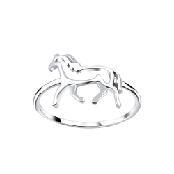 Silver Horse Ring - 3863