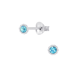Silver Sun Stud Earrings - 4325 Silver Sun Stud Earrings - 4325