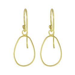 Silver Wire Earrings - 5074