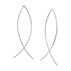 Silver Wire Earrings - 5333 Silver Wire Earrings - 5333