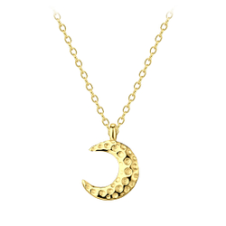 Silver Moon Necklace - 6444
