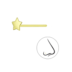 Silver Star Nose Stud - 5733