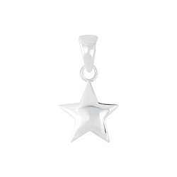 Silver Star Pendant - 5534