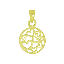 Silver Hearts Pendant - 6393 Silver Hearts Pendant - 6393