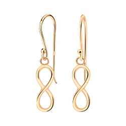 Silver Infinity Earrings - 6562