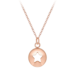 Silver Star Necklace - 6977