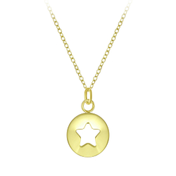 Silver Star Necklace - 6917