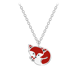 Silver Fox Necklace - 7280