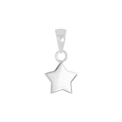 Silver Star Pendant - 7159