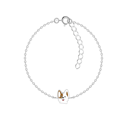 Silver Dog Bracelet - 7415