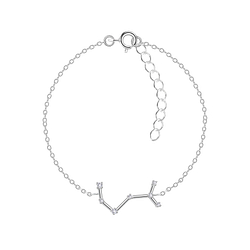 Silver Scorpio Constellation Bracelet - 7944