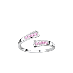 Silver Opened Toe Ring - 8212 Silver Opened Toe Ring - 8212