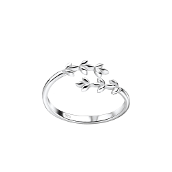 Silver Branch Toe Ring - 8133