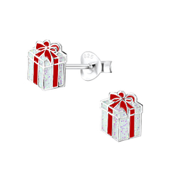 Silver Gift Stud Earrings - 8417 Silver Gift Stud Earrings - 8417