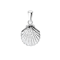 Silver Shell Pendant - 8345