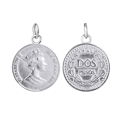 Silver Coin Pendant - Wholesale - 8506