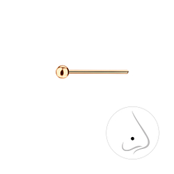 2mm Silver Ball Nose Stud - 8485