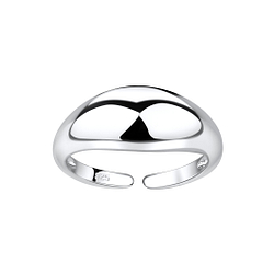 Silver Dome Open Ring - 8911 Silver Dome Open Ring - 8911