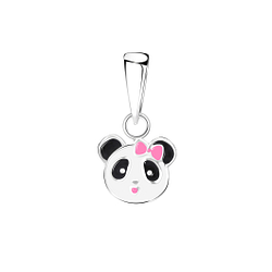 Silver Panda Pendant - 7207