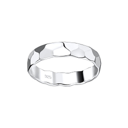 Silver Pattern Band Ring - 9475 Silver Pattern Band Ring - 9475