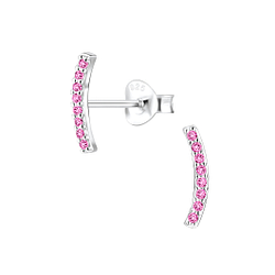 Silver Bar Stud Earrings - Wholesale - 5051 Silver Bar Stud Earrings - Wholesale - 5051