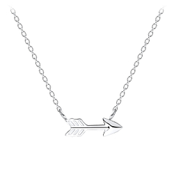 Silver Arrow Necklace - 9521