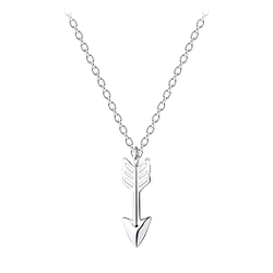 Silver Arrow Necklace - 9781