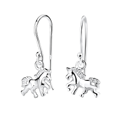 Silver Horse Earrings - 10011 Silver Horse Earrings - 10011