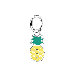 Silver Pineapple Pendant - 10649