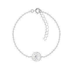 Silver Flower Bracelet - 12764 Silver Flower Bracelet - 12764