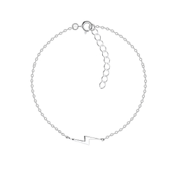 Silver Lightning Bolt Bracelet - 12786 Silver Lightning Bolt Bracelet - 12786