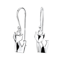 Silver Fox Earrings - 11917