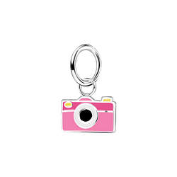 Silver Camera Pendant - 13949