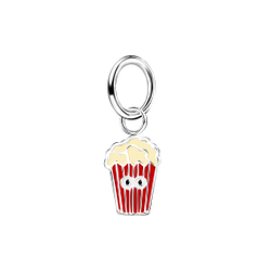 Silver Popcorn Pendant - 13943