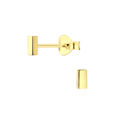 Silver Bar Stud Earrings - 14759 Silver Bar Stud Earrings - 14759