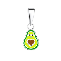 Silver Avocado Pendant - 24008