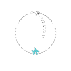 Silver Starfish Bracelet - 15569