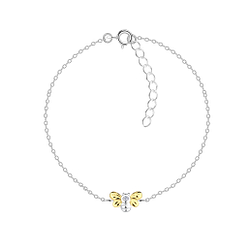 Silver Bee Bracelet - 16447