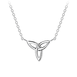 Silver Celtic Necklace - 16371