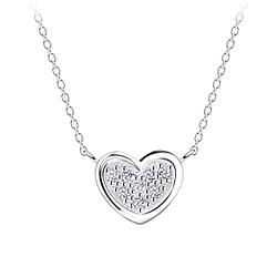 Silver Heart Necklace - 17270 Silver Heart Necklace - 17270