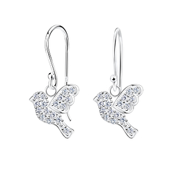 Silver Bird Earrings - 17023 Silver Bird Earrings - 17023